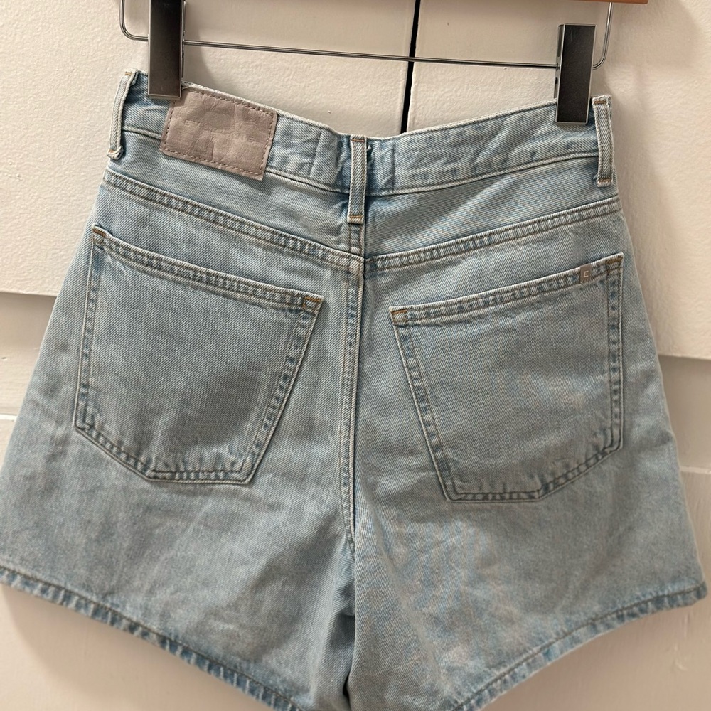 Everlane Light Blue Jean Shorts - Picture 2 of 4